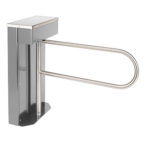 Waist-High Turnstile - Brute Series ADA-Compliant Accessible Gate BR5000-ADA (Silver)
