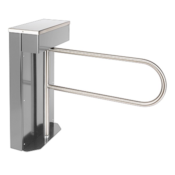 Waist-High Turnstile - Brute Series ADA-Compliant Accessible Gate BR5500-ADA (Silver)