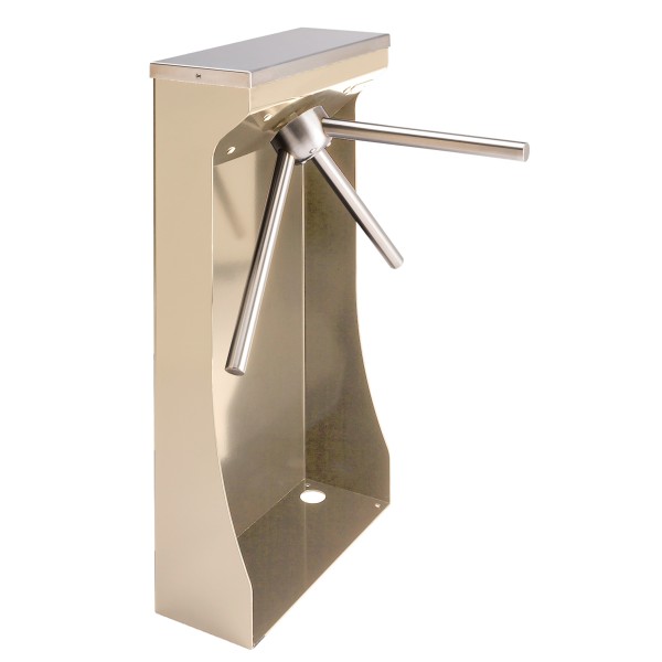 Waist-High Turnstile - Brute Series Bolt Down Steel Cabinet BR5500-S (Almond)