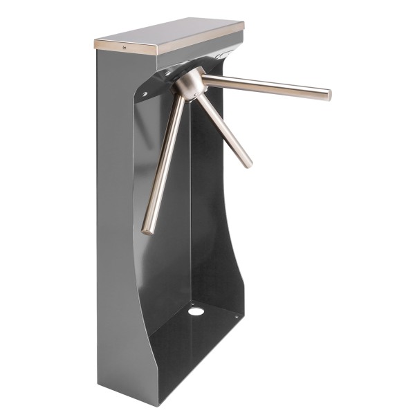 Waist-High Turnstile - Brute Series Bolt Down Steel Cabinet BR5500-S (Gray)