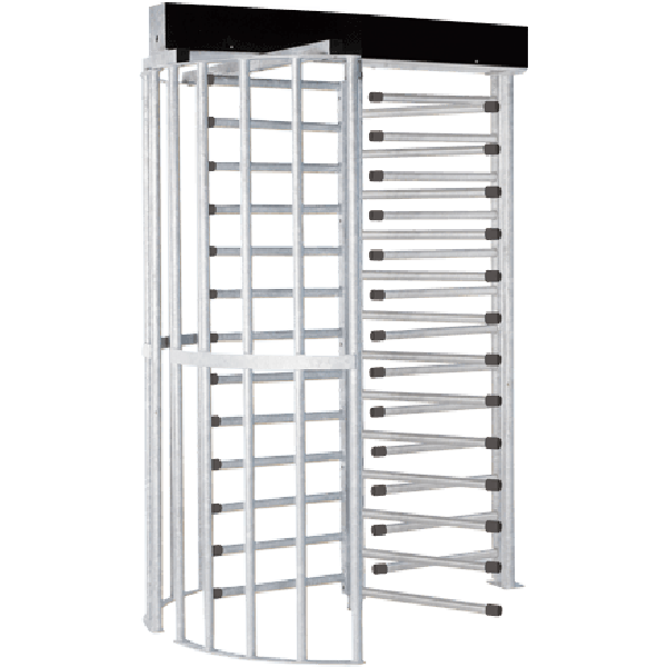 High-Security Full Height Turnstile (Galvanized) - HS448-S-GV