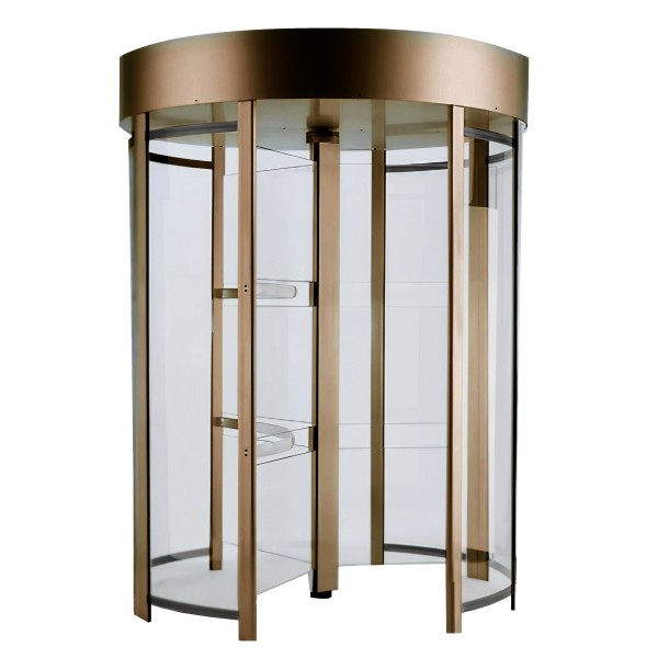 The Tiffany P60 Full-Height Aluminum Turnstile - Bronze