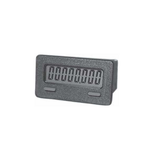 8 Digit Key Resettable LCD Counter with 7 Year Lithium Battery for Waist High Turnstiles