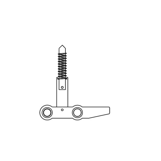 Locking Bar Assembly Fail Lock Assembly For 6500 Series Control Head