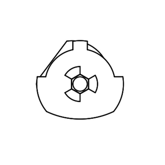 Cam Assembly - T80/WH/Legacy 427/430
(7/8 Hex Shaft) For 6500 Series Control Head