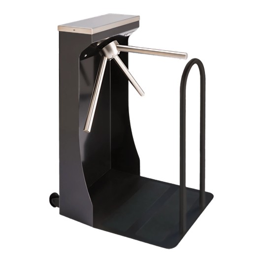 Waist-High Portable Turnstile - Brute With Wheels - BR5000-P