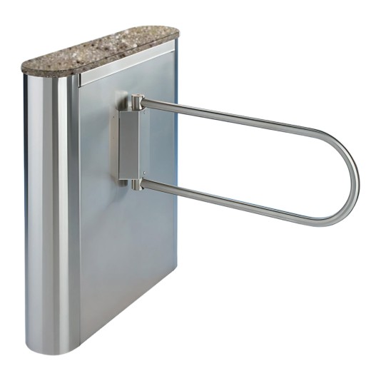 Solid Surface Top Turnstile, Executive Series Stainless - EX100-R-ADA-M (Autumn)