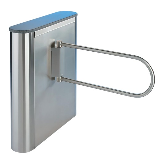 Solid Surface Top Turnstile, Executive Series Stainless - EX100-R-ADA