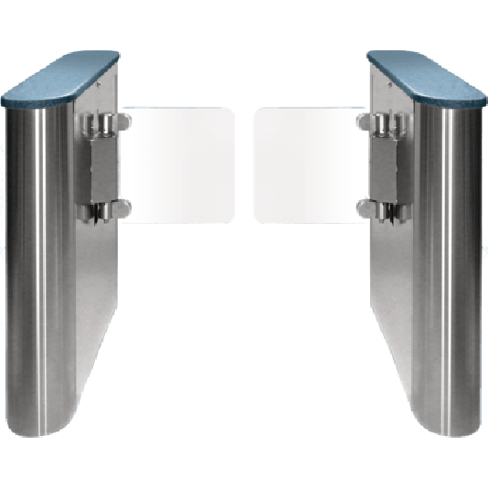 Waist High Barrier Optical Swing Gates, Lane Executive Series EX300-ZM-ADA