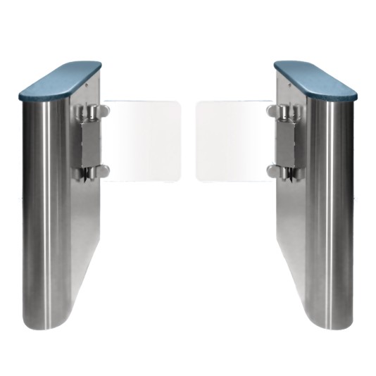 Waist High Barrier Optical Swing Gates, Lane Executive Series EX300-RM-ADA