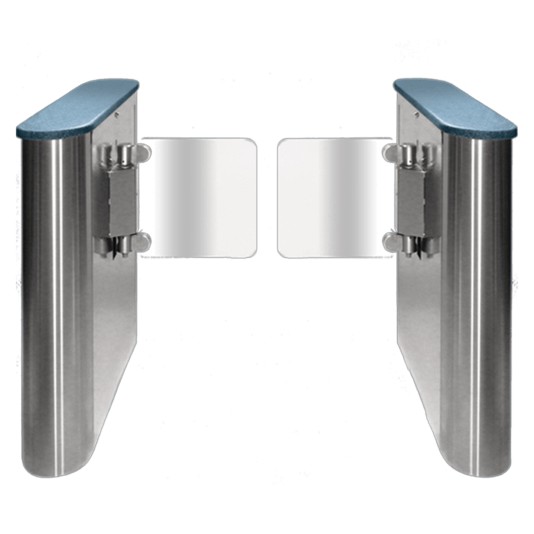 Waist High Barrier Optical Swing Gates, Lane Executive Series EX300-RM-ADA