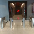 Waist High Barrier Optical Swing Gates, Lane Executive Series EX300-ZM-ADA