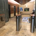 Waist High Barrier Optical Swing Gates, Lane Executive Series EX300-ZM-ADA