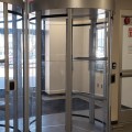 The Tiffany P60 Full-Height Aluminum Turnstile