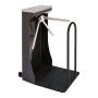 Waist-High Portable Turnstile - Brute With Wheels - BR5000-P