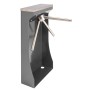 Waist-High Turnstile - Brute Series Bolt Down Steel Cabinet BR5500-S (Gray)
