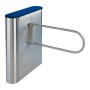 Solid Surface Top Turnstile, Executive Series Stainless - EX100-R-ADA (Blue Jeans)