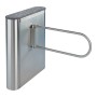 Solid Surface Top Turnstile, Executive Series Stainless - EX100-R-ADA-M (Concrete)