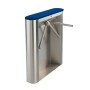 Solid Surface Top Turnstile, Executive Series All Stainless - EX100-R (Blue Jeans)