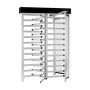 The Tiffany T80-S Full-Height Aluminum Turnstile (Natural Aluminum Clear)