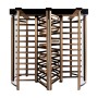 The Tiffany T-80-T Full-Height Tandem Aluminum Turnstile (Bronze)