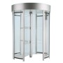 The Tiffany P60 Full-Height Aluminum Turnstile