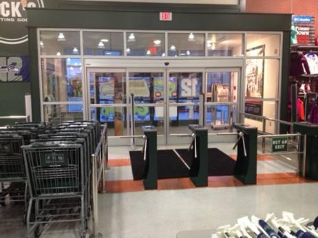 Brute Waist High Turnstiles