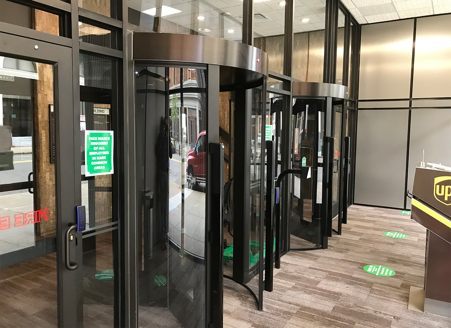 RD70 Series Single Full Height Turnstiles Installed